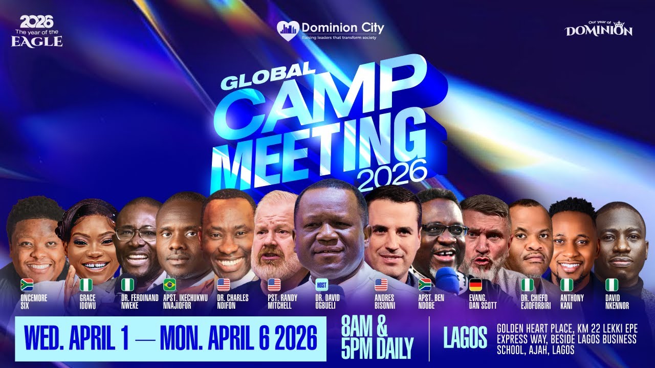 EASTER MONDAY | GLOBAL CAMPMEETING 2026 | 6TH APRIL 2026